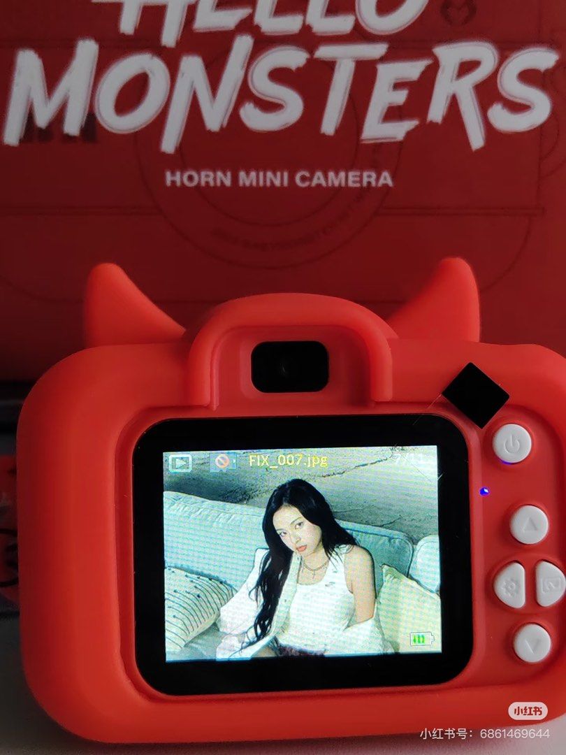 アイドル BABYMONSTER HORN MINI CAMERA BABYMONSTER - [HELLOMONSTERS] BABYMONSTER HORN MINI CAMERA