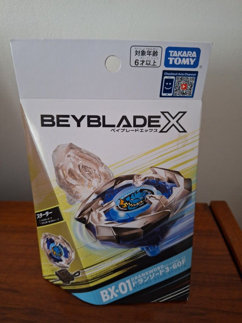Beyblade BX-01 Dransword (Category: Action & Battle Toys) located in Las Pinas. Submitted by jhona08 (Listing ID 1371699938, Image 1). Description: Brand new and Sealed..