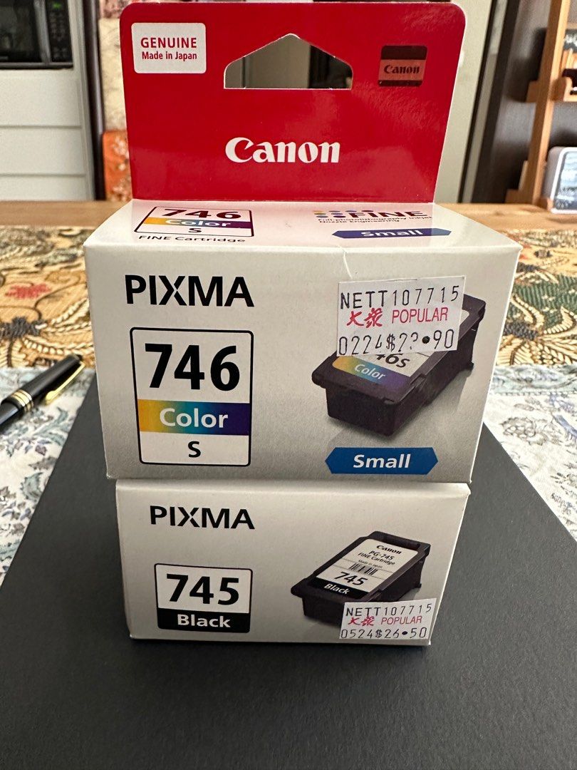 Canon Printer cartridge (Category: Printers, Scanners & Copiers) located in Singapore. Submitted by chapalang.sg (Listing ID 1371558080, Image 1). Description: Bought the wrong ones. $35 for 2 cartridges .
