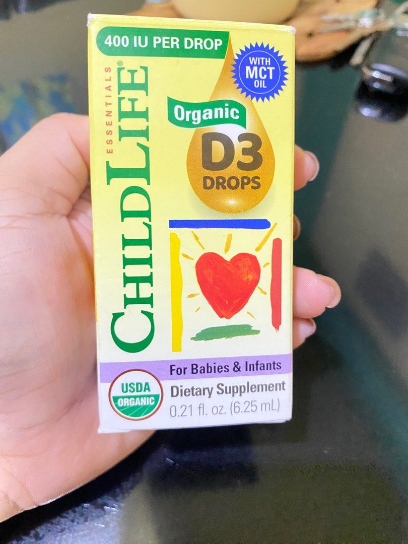 Child Life Organic D3 Drops LAC (Category: Health Food, Drinks & Tonics) located in Calamba. Submitted by fiercelion.c226d7 (Listing ID 1371663015, Image 1). Description: Unopened. Di na po need ni baby. Bought for 1k+ .