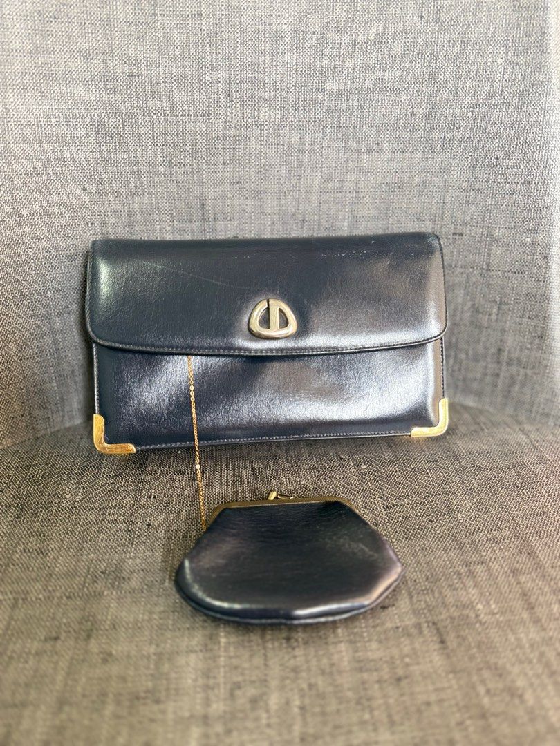 Christian Dior Vintage Bag (Category: Luxury Bags & Wallets) located in Alfonso. Submitted by luxurose (Listing ID 1371608620, Image 2). Description: CD Vintage Black bag Well used with coin purse provided strap 100% original.
