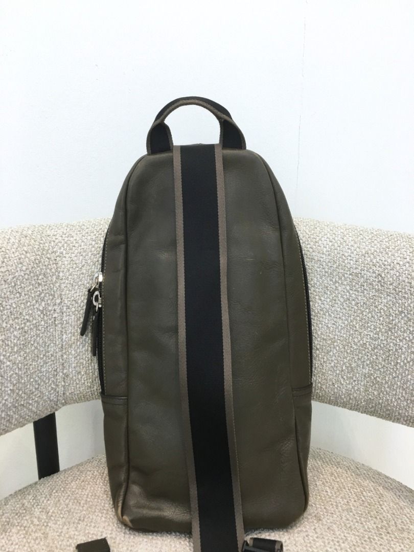 COACH Men Crossbody Sling Leather Backpack Bag (Pre-owned Authentic) (Category: Luxury Bags & Wallets) located in Santa Rosa. Submitted by brandieshoppe (Listing ID 1371722962, Image 2). Description: ✅ Authentic/Original Preloved ✅ From Japan Auction ✅ Money-back Guaranteed If Proven Fake ✅ In Excellent Condition ✅ Message Us For More Details *Open Also for Layaway Terms #01022.