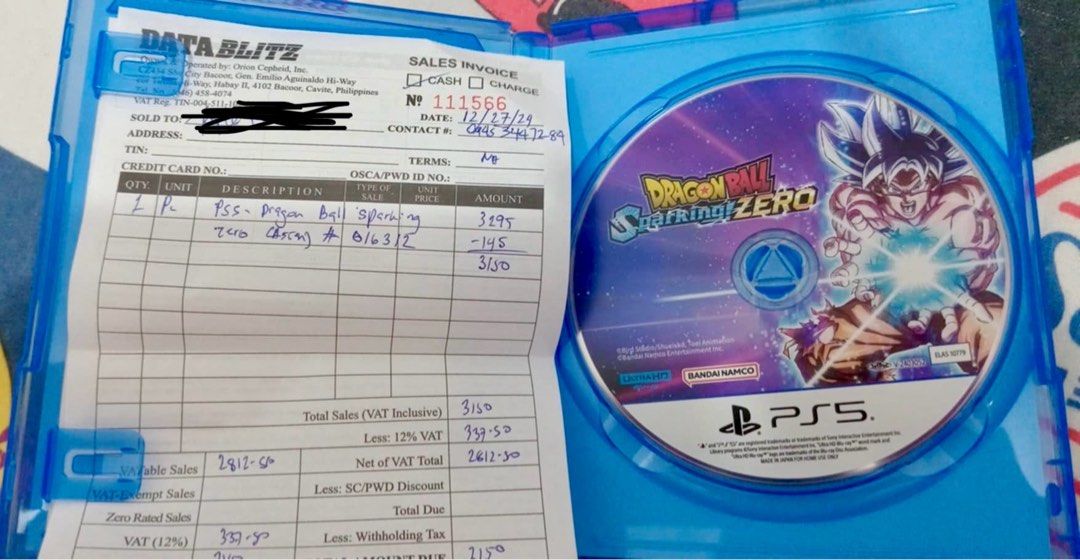 Dragonball Sparkling Zero PS5 (Category: PlayStation) located in Cavite. Submitted by thrifty_lane (Listing ID 1371630168, Image 1). Description: .