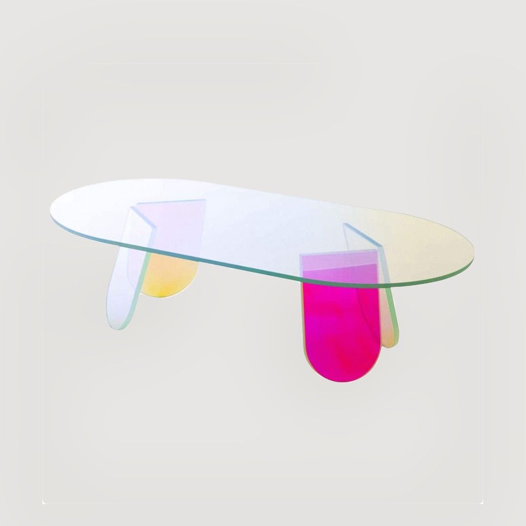 glas italia shimmer coffee table (Category: Tables & Sets) located in Pasig City. Submitted by dustycloudph (Listing ID 1371727380, Image 1). Description: — available on hand, ready to ship asap — free same day express shipping within metro manila — acrylic — 120cm x 60cm x 35cm — reproduction DM for inquiries.