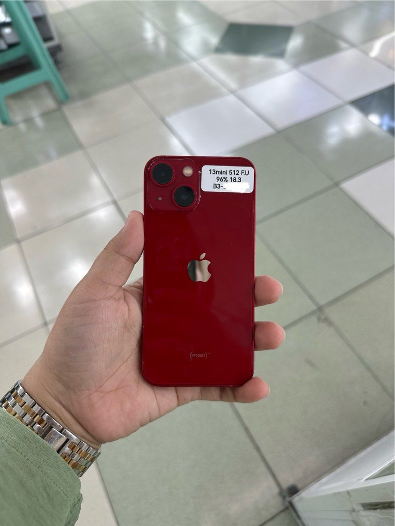 Iphone 13 Mini 512gb 96% Batt FU NTC (Category: iPhone 13 Series) located in San Juan City. Submitted by javedsgadgetshop (Listing ID 1371689689, Image 1). Description: INSTALLMENT OPTIONS : SPAY LATER / GGIVES / CREDIT CARD! WE BUY AND SELL SO PWEDE MAGBINTA OR SWAP ! Quick Specs : Iphone 13mini •512gb •NTC Variant •96% batt health •Factory Unlock •95% Smoothness •No hidden issue | No Repaired •100% Authentic | Not Refurbished •w/ box Charger & 