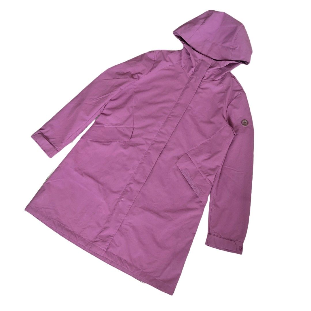 Jean-Michel Basquiat Woman Blocktech Parka Jacket Amethyst Purple Color  size S fit M