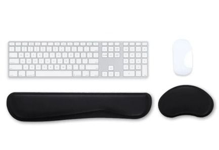 Keyboard Wrist Rest with Ergonomic Memory Foam for Easy Typing, Comfortable Keyboard and Mouse Pad Set63205308240387113