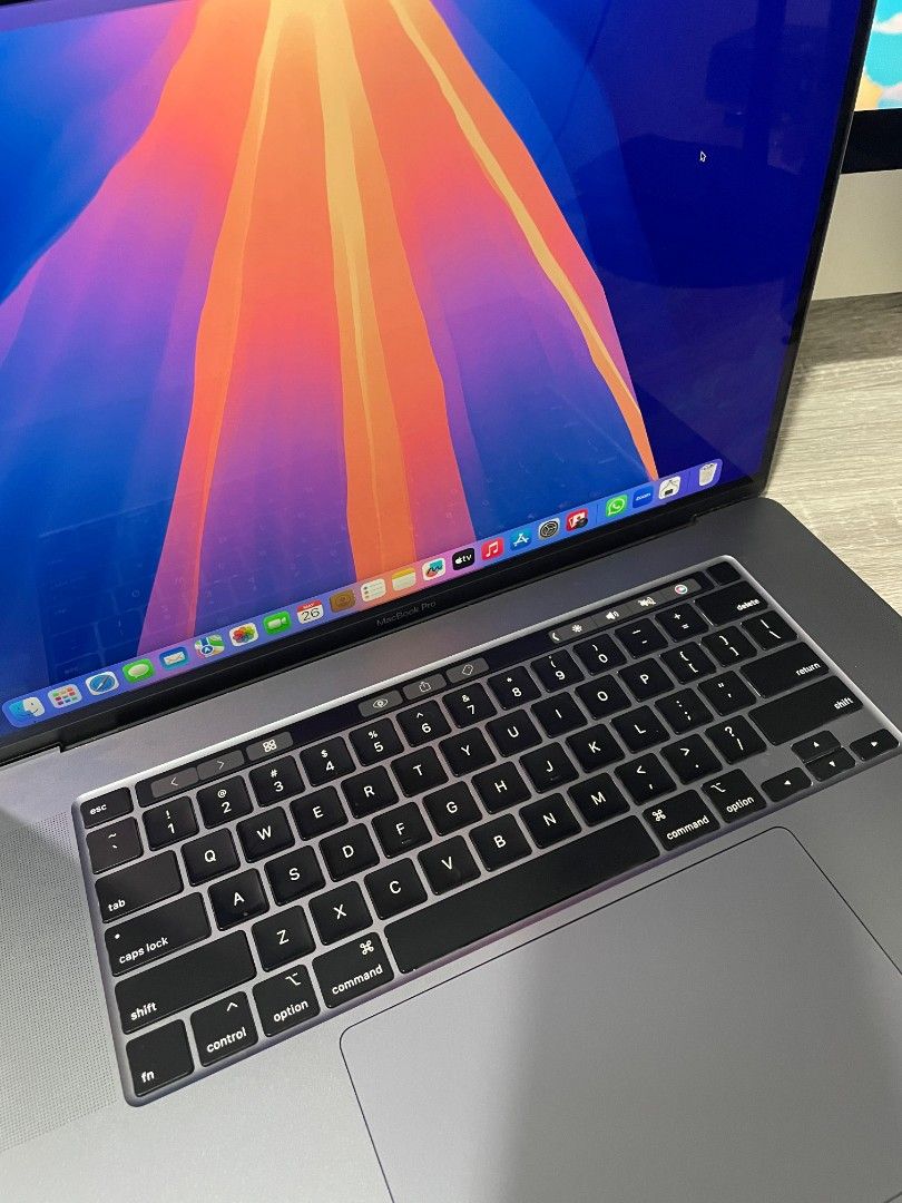 Macbook Pro Touchbar 2019