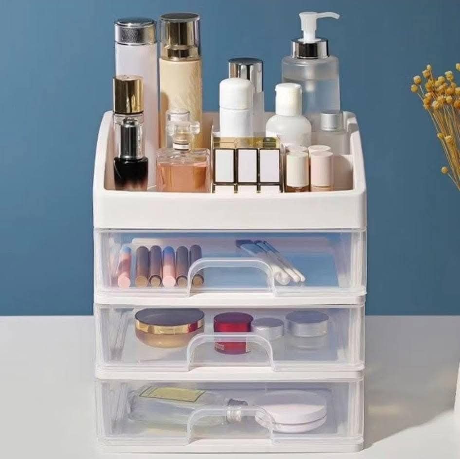 make up drawer organizer (Category: Makeup) located in Manila. Submitted by asstditems (Listing ID 1371553355, Image 2). Description: Same day delivery via Lalamove Location: Manila Mop: Cod/Gcash payment.