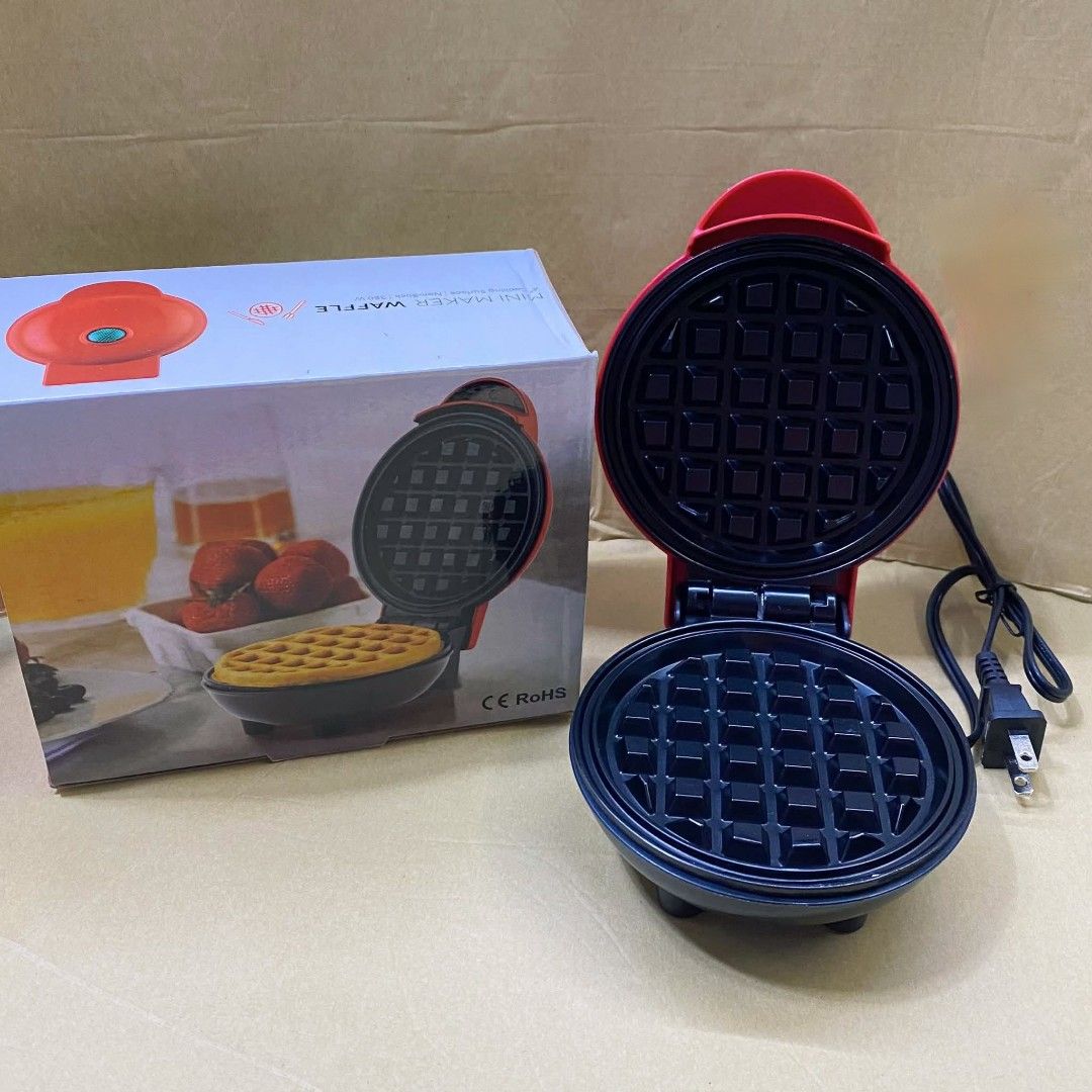 Mini waffle maker (Category: Cookers) located in Manila. Submitted by asstditems (Listing ID 1371574334, Image 1). Description: COD via Lalamove Same day delivery Location: Manila.