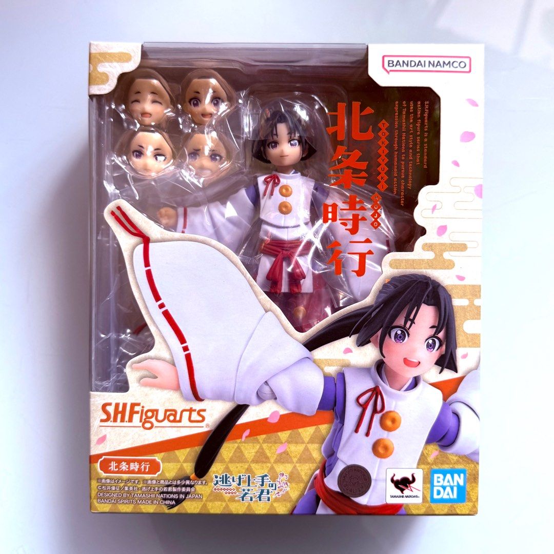 MISB Bandai s.h.figuarts THE ELUSIVE SAMURAI TOKIYUKI HOJO SHFiguarts SHF Action Figure, Authentic, New, Sealed & Unopened in Mint Condition Box (Category: Toy Figures) located in Singapore. Submitted by tudor8 (Listing ID 1371641579, Image 1). Description: Authentic, New, Sealed & Unopened in Mint Condition Box 😊 Fixed price please, thanks 😊 First come first served basis while stocks last :) Items sold are not exchangeable/ returnable/ refunda