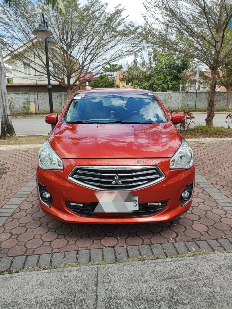 Mitsubishi Mirage G4 GLS Auto (Category: Used Cars) located in Baliuag. Submitted by vernede.guzman (Listing ID 1371658047, Image 1). Description: With Deep Dish Matting inside and trunk. All stock. New Battery Motolite Ultra. Fresh Tires 90%. 50k odo. No issues other than the dent on the bumper driver side and on the trunk with minor scratches. First Owner..