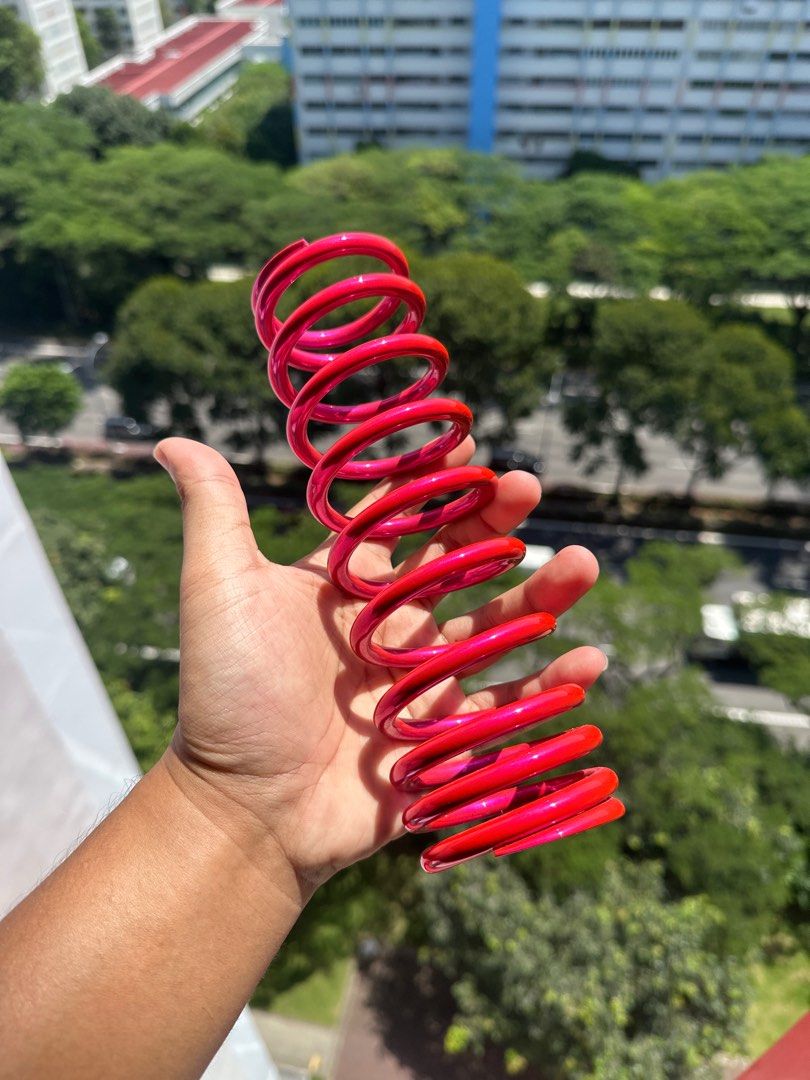 Profender Candy Spring (Category: Motorcycle Accessories) located in Singapore. Submitted by yabadabad00 (Listing ID 1370370413, Image 1). Description: Candy Pink Bought from Motoko Still in plastic, never use before & comes in pair.
