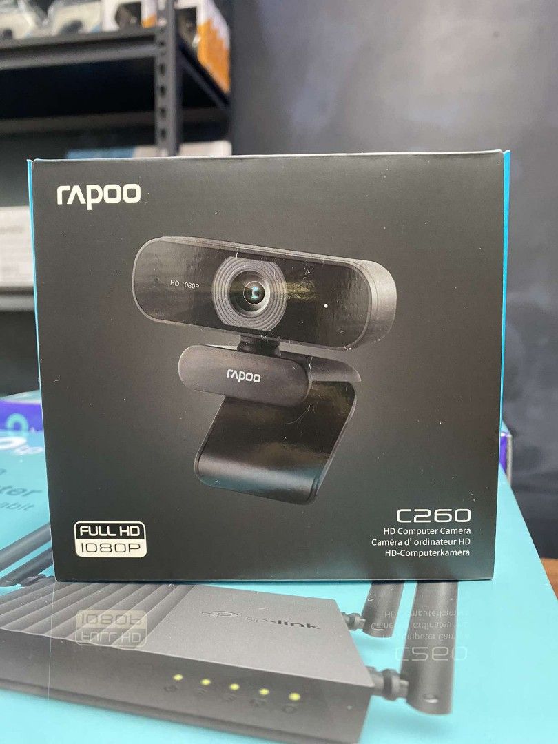 Rapoo C260 1080p Full HD USB Webcam (Category: Webcams) located in Pasig City. Submitted by mahara1624 (Listing ID 1371719932, Image 1). Description: Rapoo C260 1080p Full HD USB Webcam Brand New and Original Items 🏍️ Same Day Delivery - Lalamove delivery within Metro Manila - For walk-ins: Always PM first for item availability - We are also open for night time deliveries 🧰 Warranty: - 7 days store warranty for factory defects - 1 Year warranty