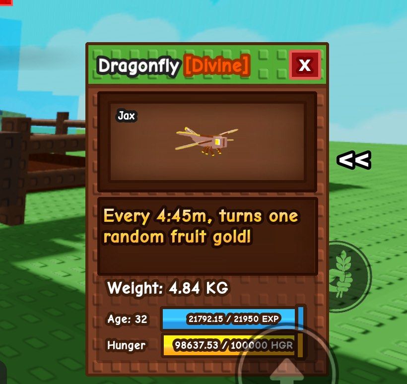 Roblox Pullover Roblox Grow A Garden – DRAGONFLY + RACCOON Set, Schneller Versand Für Fans Garten Roboter