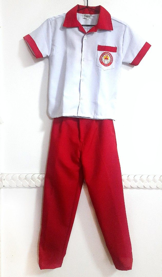 San juan city school uniform (Category: Babies & Kids Fashion) located in San Juan City. Submitted by mace_1008 (Listing ID 1371674227, Image 3). Description: Official seller of San Juan City school uniform -We can supply in big quantities -available in all sizes -can be sold with or without patches *patches can also be bought individually* Can do shipping, meetup, or drop by our store in front of Puregold Agora beside Villarica Pawnshop/Canada H