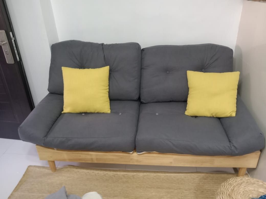 sofa [sf615] (Category: Sofas) located in Quezon City. Submitted by johnericna90745 (Listing ID 1371559508, Image 3). Description: welcome this at your home very stylish cloud sofa for your family can function as an accent chair and as the highlight of your cozy home cover is made with high quality cotton material and is removable Size/s: 105cm（41in）* 79cm（31in）* H86cm（33in) = ₱ 11,000 170cm（66in）* 79cm（31in）* H86cm（33in) = ₱ 16,500 235cm（93in）* 