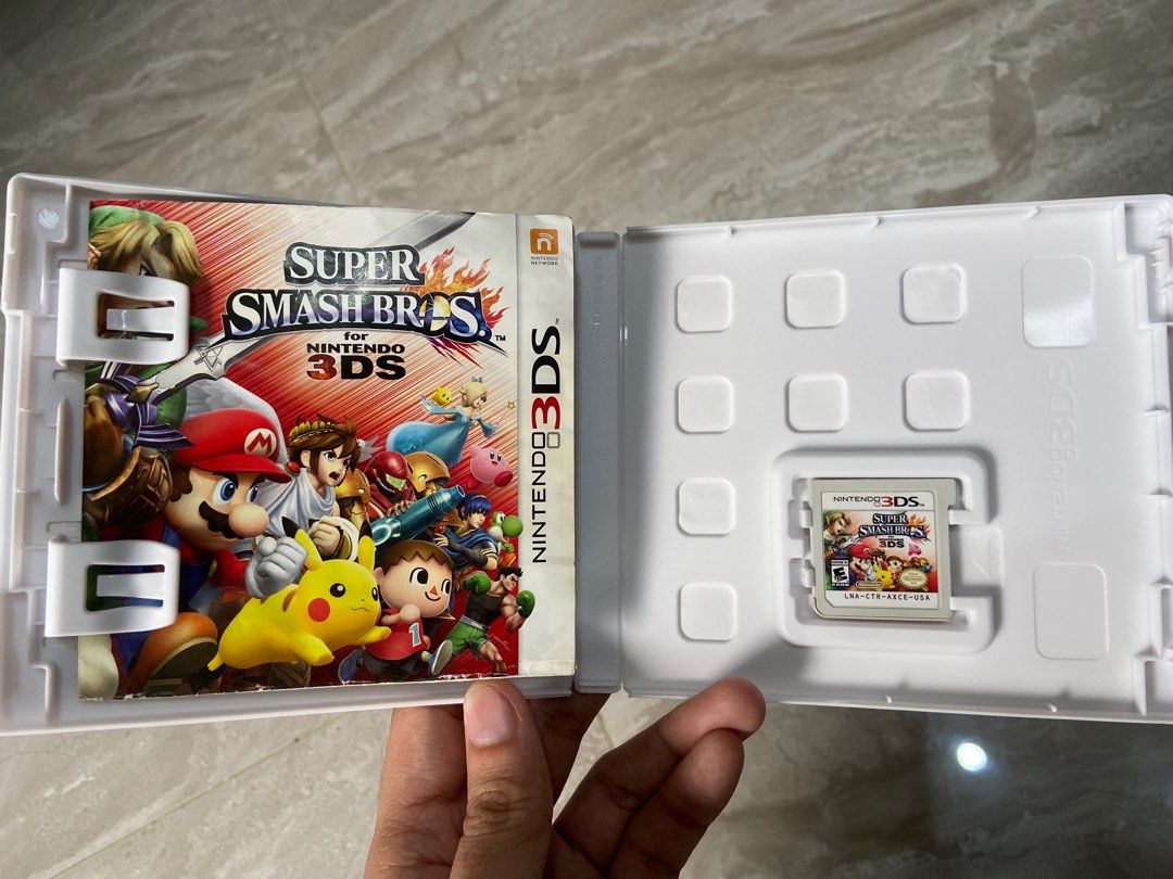 Super Smash Bros 3DS (Category: Nintendo) located in Calbayog City. Submitted by emaniswell (Listing ID 1371615906, Image 2). Description: Super Smash Bros Nintendo 3DS Complete with Manual MOD: LBC (COD/COP) MOP: Gcash/LBC.