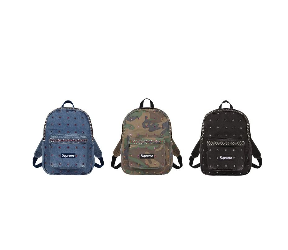 リュック・バックパック Supreme b.b. Simon Denim Backpack Indigo Supreme b.b. Simon Denim Backpack Washed Indigo - SS25 - JP