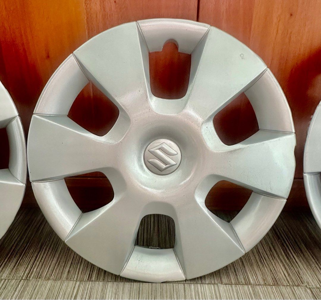 Suzuki Hub Caps (Category: Mags and Tires) located in Makati City. Submitted by jerbinator11 (Listing ID 1371618578, Image 3). Description: Authentic used for Suzuki Celerio, hard to find Pm for more details .