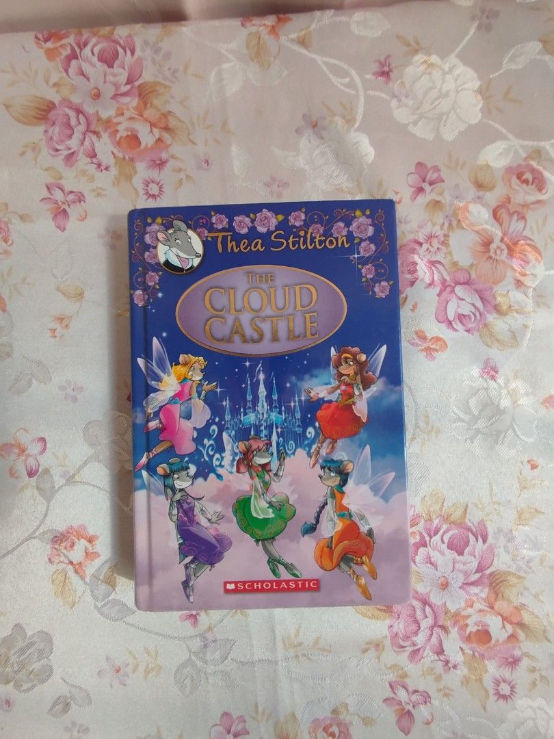 THEA STILTON The Cloud Castle Hardcover Book (Category: Children's Books) located in Santo Tomas. Submitted by rieloved (Listing ID 1371552867, Image 1). Description: Book overview What is the secret of the clouds? The Thea Sisters have received an urgent message from their friend Will Mystery. The magical Land of Clouds is in danger. The mouselets must find out why the clouds are disappearing! Once they enter the kingdom through Mount Everest, t