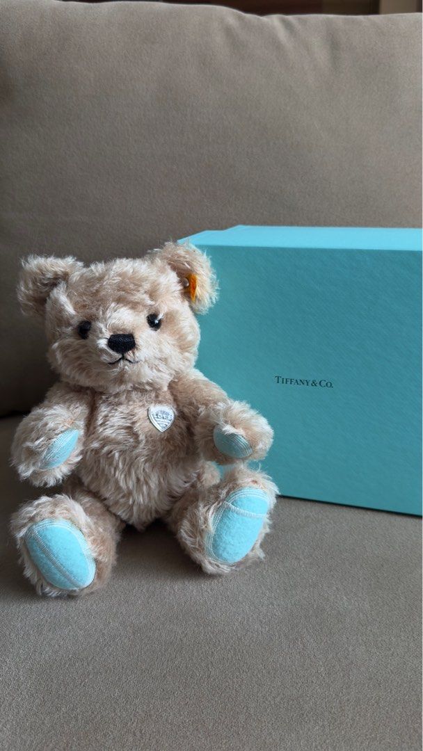 Tiffany n Co x Steiff Teddy Bear, Luxury, Accessories on Carousell