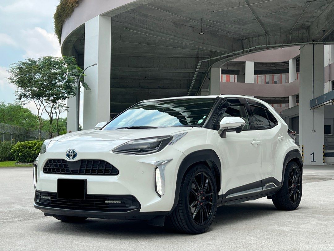 Toyota Yaris Cross Hybrid 1.5 G (A) (Category: Used Cars) located in Singapore. Submitted by OnlyCarsSG (Listing ID 1371694419, Image 1). Description: 🔥🔥 $500 DRIVEAWAY PROMO 🔥🔥 ⚡️⚡️ FROM $1,000 MONTHLY ⚡️⚡️ ❌ No Admin Fees / Charges ❌ ✅ Loan Approval in 1-2 Days ✅ ‼️ Contact Me For More Info ‼️ ☎️ 80403130 - Jeremy ☎️ ‼️ COMPLIMENTARY ‼️ ⚙️ 10 Years Engine & Gearbox Warranty! 🛠 Engine Oil Servicing Package! 📄 Road Tax & Insurance! ✨ Polish