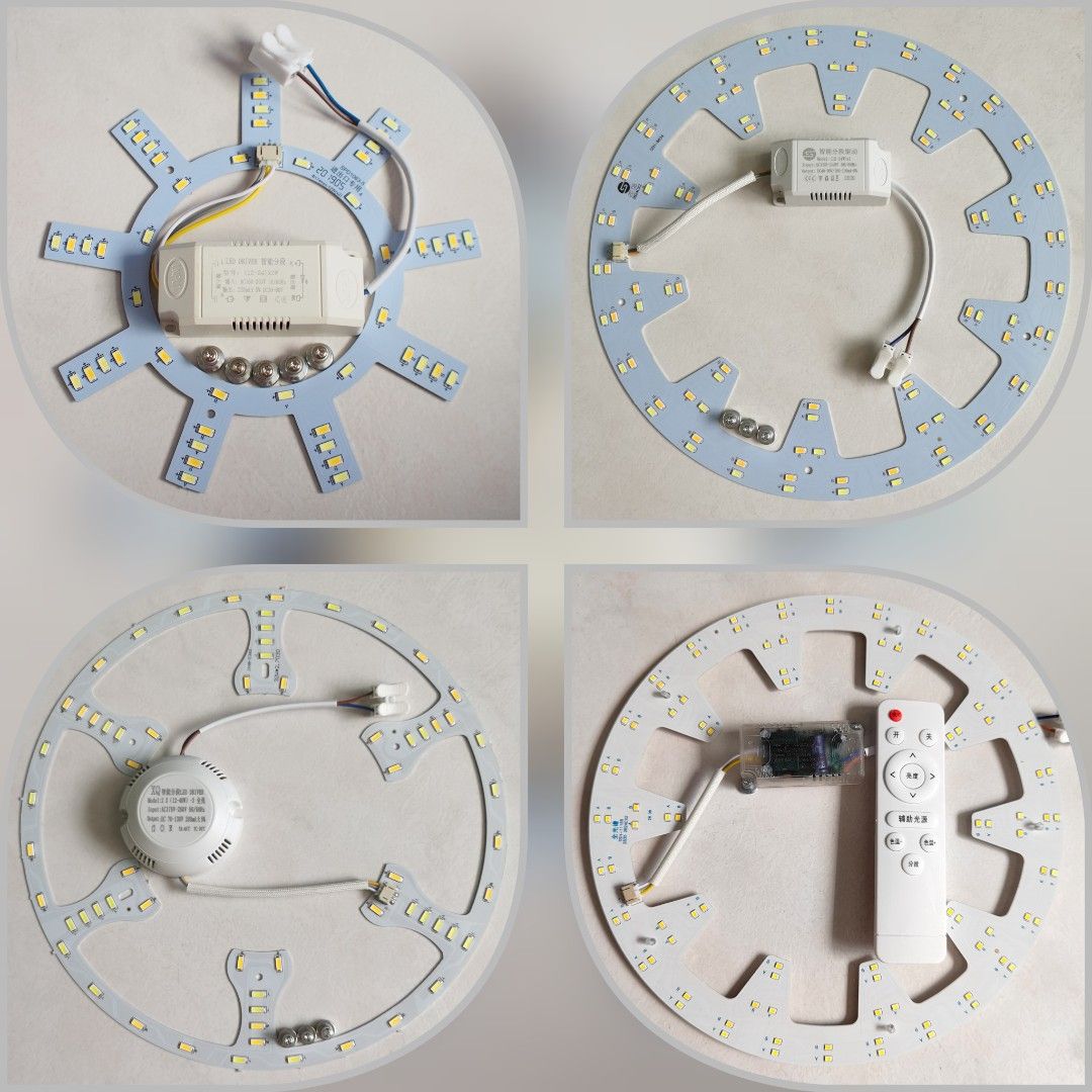 Tri-Colors LED Ceiling Light LED Lamp LED Light Various c/w LED 3C Driver Magnets - Size Ø 16cm / Ø 17cm  / Ø 27cm -  Super / Ultra Bright628630767653141117