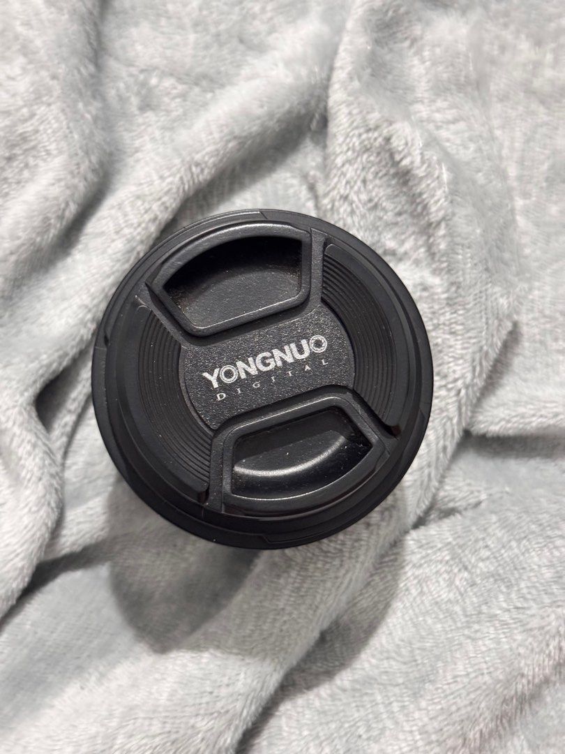 Yongnuo 50mm Lens for Nikon Camera (Category: Lens & Kits) located in Quezon City. Submitted by clothes_co (Listing ID 1371672702, Image 3). Description: Lens only Well used without issues rfs: Switching to Fujifilm mirrorless camera.