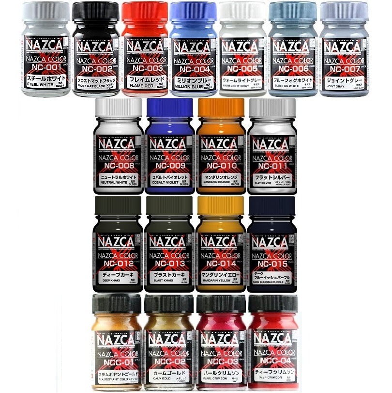 [7th Sept] Gaianotes Nazca Color 15ml and Thinner, Hobbies & Toys ...