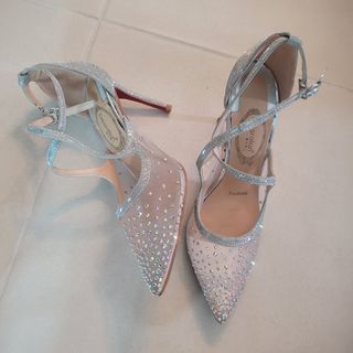 99%新 閃石晚裝鞋 size3764172662998017110