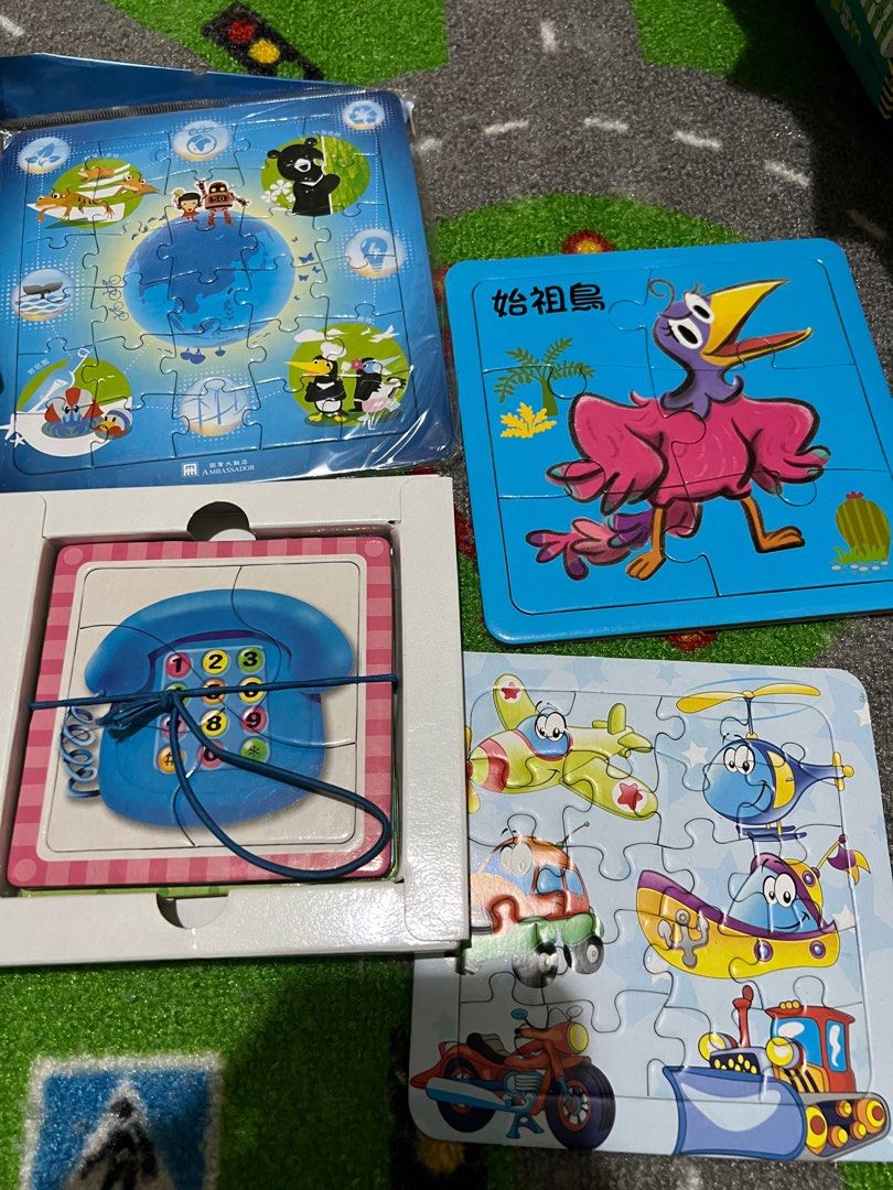 由 teaeggloveme (刊登 ID 1371817958，圖片 1) 提交，位於 台北市 (Taipei) 的 幼兒拼圖組 (類別：嬰兒玩具)，說明：整圖一起贈 有購買可贈。