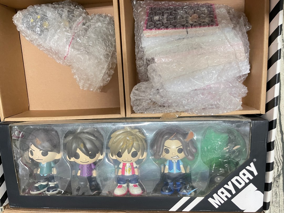 激レア絶版品☆五月天大富翁公仔☆DNA樂團大亨☆完全新品未開封