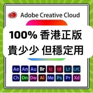 有AI生成 Adobe Creative cloud 全套,包  lightroom photoshop  2025 版本64208543078147110