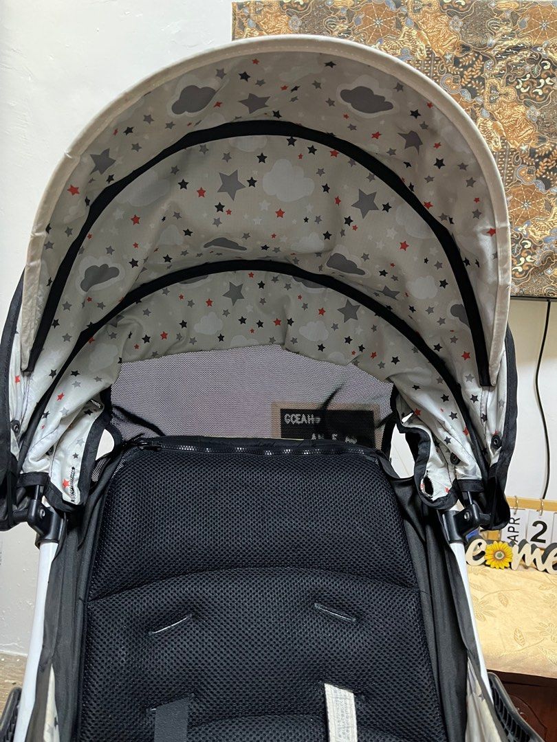 Aprica Magical Air Stroller (Category: Strollers) located in Quezon City. Submitted by lucky88bynms (Listing ID 1371819698, Image 3). Description: Aprica Magical Air Stroller for sale with freebies!! Aprica bundle: aprica stroller and Aprica carrier with freebies stroller toy and cushion. .