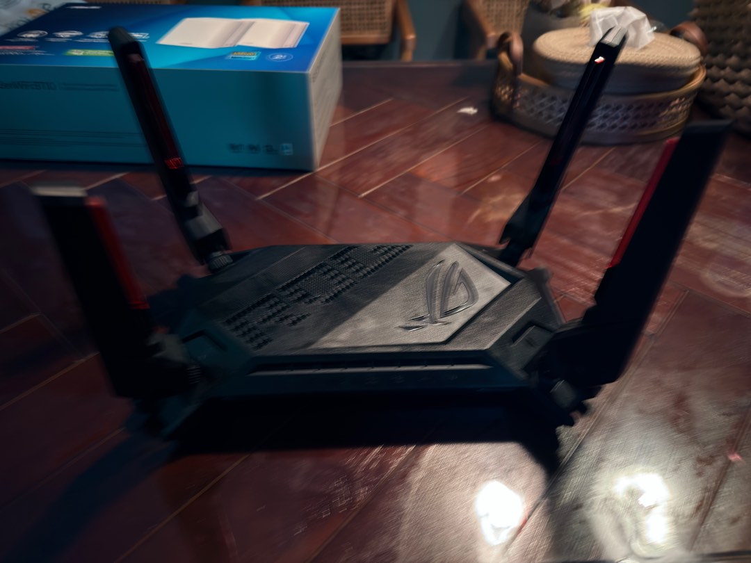 Asus rog gaming router Gt ax 6000, Computers & Tech, Parts ...