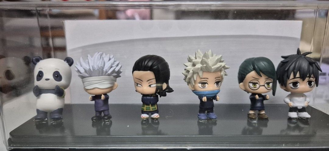 [BANDAI] Jujutsu Kaisen Movie 0 full set (Category: Designer & Blind Box Toys) located in Singapore. Submitted by delluna. (Listing ID 1371782890, Image 2). Description: [BANDAI] Jujutsu Kaisen Movie 0 full set!! will come with the figurine box as shown^^.