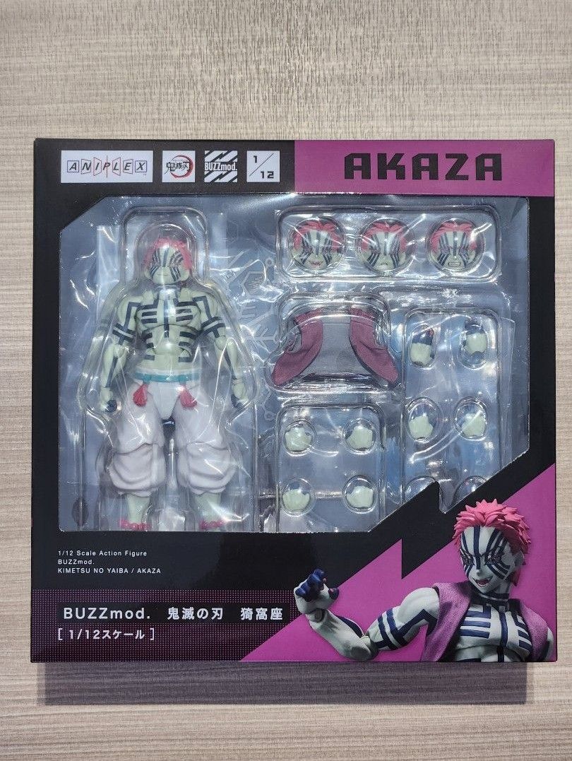 ANIPLEX BUZZmod. 鬼滅の刃 AKAZA 1/12 BUZZmod. Demon Slayer Kimetsu no Yaiba Akaza 1/12 Scale