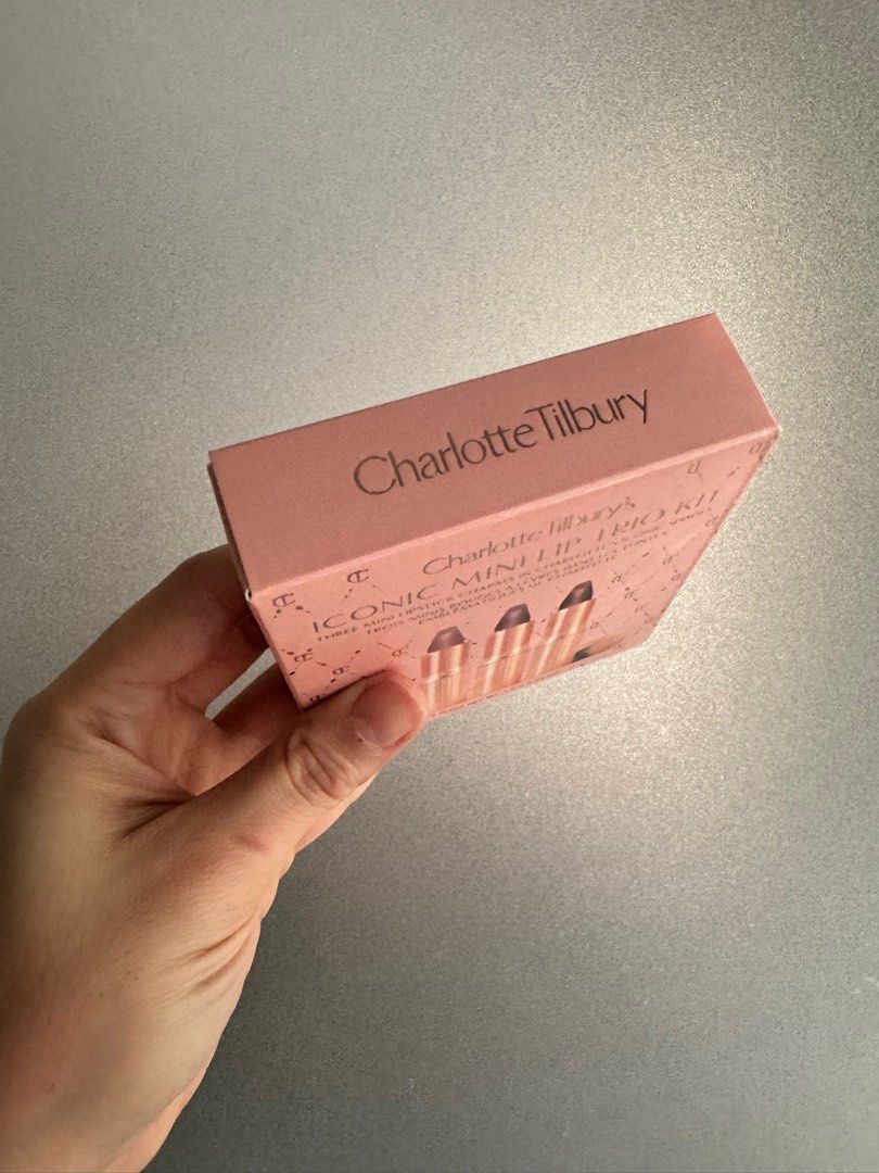 Charlotte Tilbury Iconic Mini Lip Trio Kit (Category: Makeup) located in Quezon City. Submitted by carlaangeline (Listing ID 1371785872, Image 2). Description: .