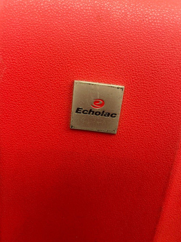 Check in Luggage Echolac (Category: Luggage) located in Quezon City. Submitted by dashandchloe (Listing ID 1371751237, Image 2). Description: Brand: Echolac Newly repaired wheels by Mr Quickee With lock Expandable zippers Visible scratches but all zippers working fine.
