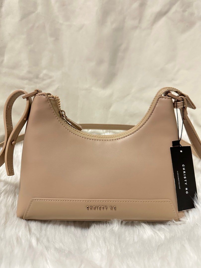 Christy Ng - Sienna Mini Hobo Bag (Category: Cross-body Bags) located in Caloocan City. Submitted by kyleangelurt (Listing ID 1371838363, Image 1). Description: FOR SALE 👜 Christy Ng Sienna Mini Hobo Bag - brand new - with adjustable strap - with dust bag & paper bag - with free bag extender 🏷️ 2,800 RFS: declutterring 📍South Caloocan 💰 Bank transfer/ GCash 🛵 Lalamove ✉️ PM for actual photos.