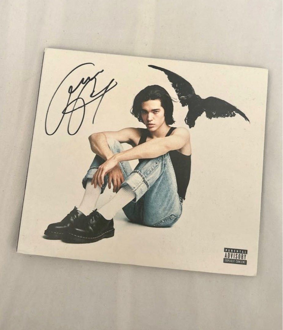Conan Gray Kid Krow Signed CD (Category: CDs & DVDs) located in Paranaque City. Submitted by lifeintofolklore03 (Listing ID 1371778528, Image 1). Description: ♡ rfs: decluttering/not collecting anymore ♡ bought for 2500 originally (can negotiate) ♡ well taken care of ♡ mop: gcash, no COD ♡ sf: message me for different shipping methods.