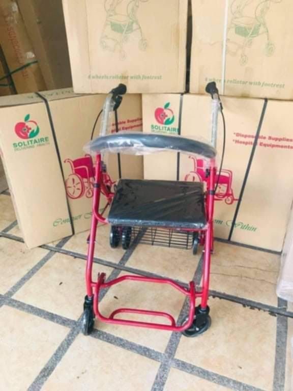 Âdûlt rollator (Category: Braces, Support & Protection) located in Manila. Submitted by joy63057743416 (Listing ID 1371730464, Image 2). Description: brandnew affordable onhand negotiable good quality and condition open for pick up and delivery high quality we also sell many medical supplies call me 09268225723 cod,gcash,bank transfer.