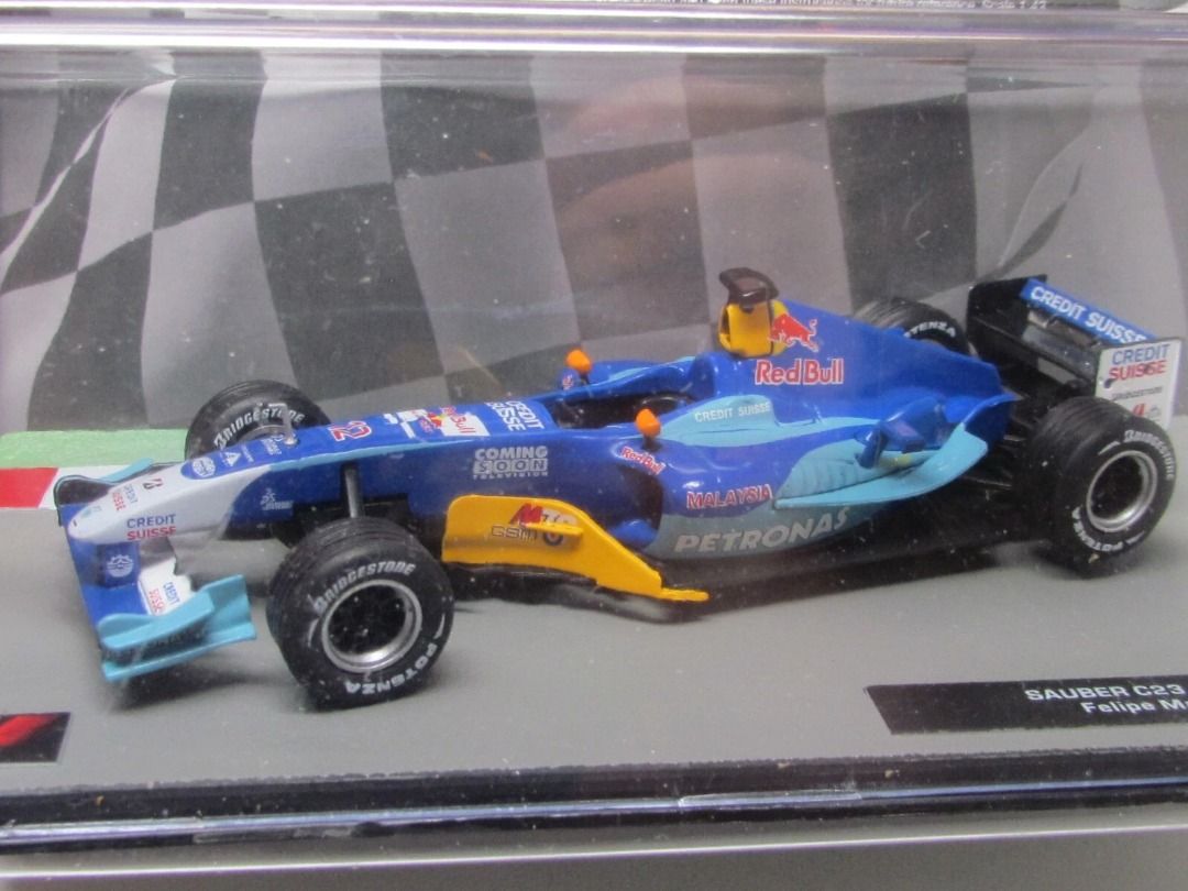 F1 SAUBER PETRONAS C23, 2004, Felipe MASSA # 12 RED BULL, 1/18, MINICHAMPS