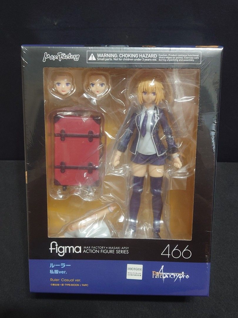 1円～】【未開封】figma 466 Fate/Apocrypha ルーラー 私服ver. 0