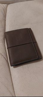 Fossil 3-fold genuine leather small silver bag62978591446785113