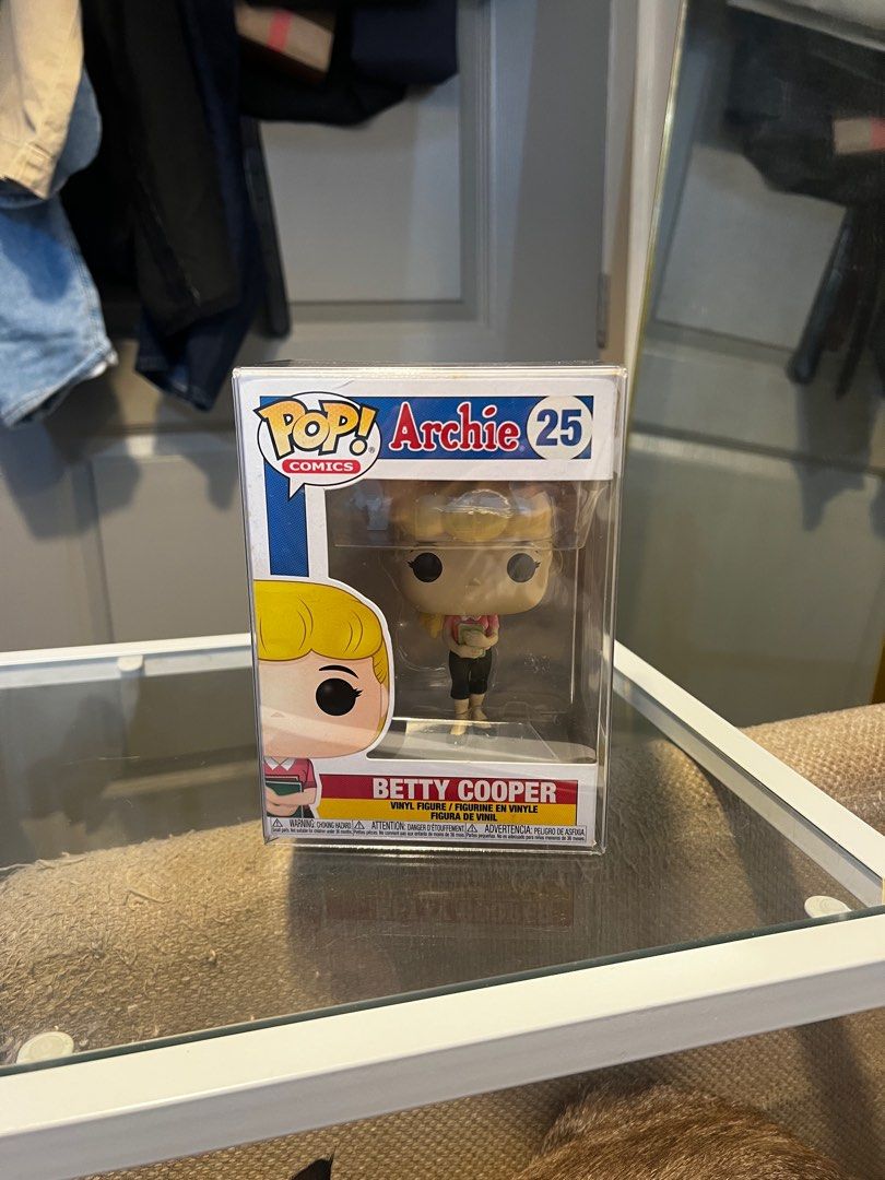 Funko Pop Archie Comics - Betty Cooper (Category: Designer & Blind Box Toys) located in Manila. Submitted by aagena (Listing ID 1371846659, Image 1). Description: Never been out of the box. With free acrylic case RFS: Quitting.