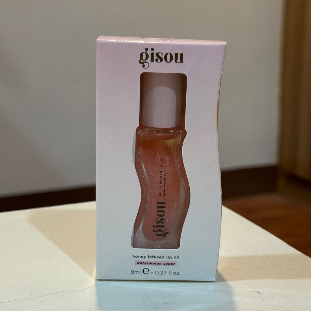 Gisou Lip Oil (Category: Makeup) located in San Juan City. Submitted by ccloset.cleanup (Listing ID 1371807107, Image 1). Description: 📣 NO WHEN WORN PHOTOS 🛵 Mode of Delivery: Only Lalamove, Grab Express, or Angkas. **Shipping fees are shouldered by the buyer** 💰 Mode of Payment: GCash or Bank Transfer (BDO or BPI) **Payment Before Shipping** **No returns**.