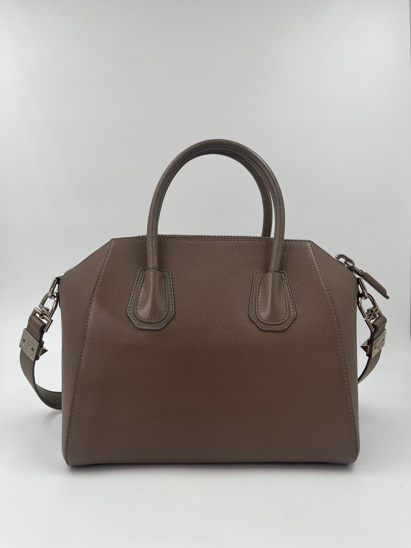 Givenchy Etoupe Antigona (Category: Luxury Bags & Wallets) located in Manila. Submitted by patrickmaningas (Listing ID 1371855269, Image 3). Description: Comes with Dustbag Guaranteed Authentic, Open for Meetup :).