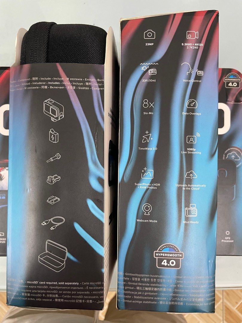 GoPro Hero 10 Black (Category: Cameras) located in Manila. Submitted by agsbeagle888 (Listing ID 1371762902, Image 3). Description: Brand New Items Clearance items Original, Sealed, Complete in the Box Pickup anytime in our shop in Malate .
